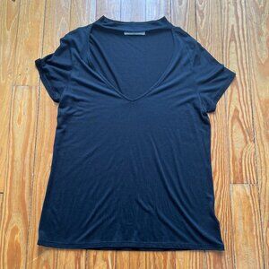 Project Social Women's Choker Pullover T Shirt 100% Modal Style #3955-AG Casual